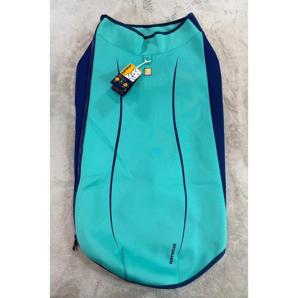 NWT Ruffwear Dog Undercoat Water Jacket Aurora Teal XL